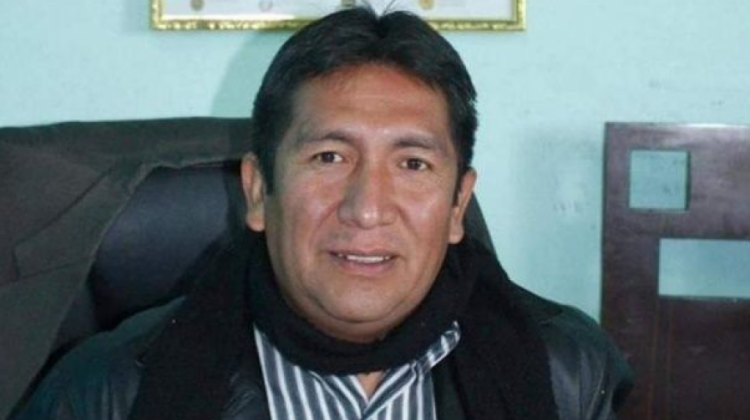 El alcalde de Uyuni, Patricio Mendoza Huayllas (MAS).  Foto: Facebook.