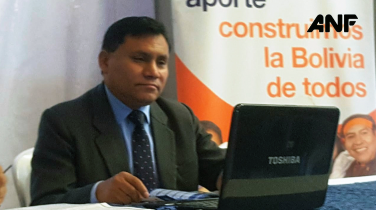 Presidente del Servicio de Impuestos Nacionales (SIN), Mario Cazón Morales. Foto: ANF