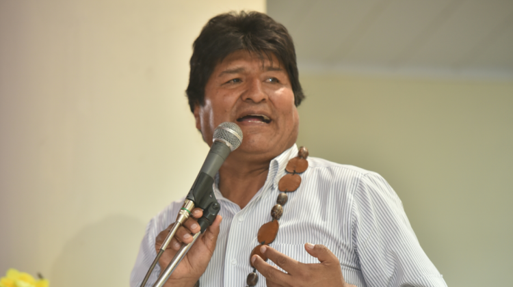 Presidente Evo Morales Aima. Foto: Abi