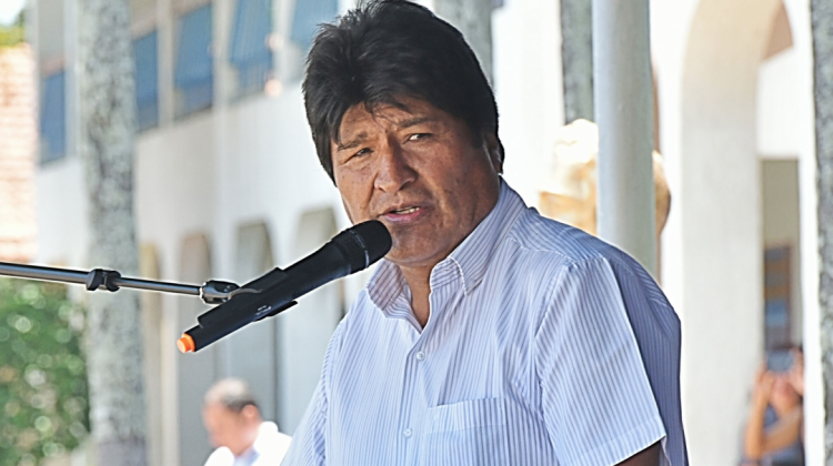 Los expresidentes acusan a la presidencia de Evo Morales de romper el orden constitucional y democrático. Foto: Abi.