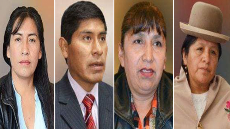 Los vocales del TSE que votaron para habilitar a Evo Morales para las elecciones.