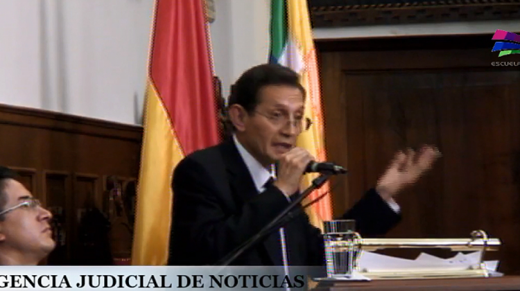 Presidente del Tribunal Supremo de Justicia (TSJ), José Antonio Revilla. Foto: captura de pantalla