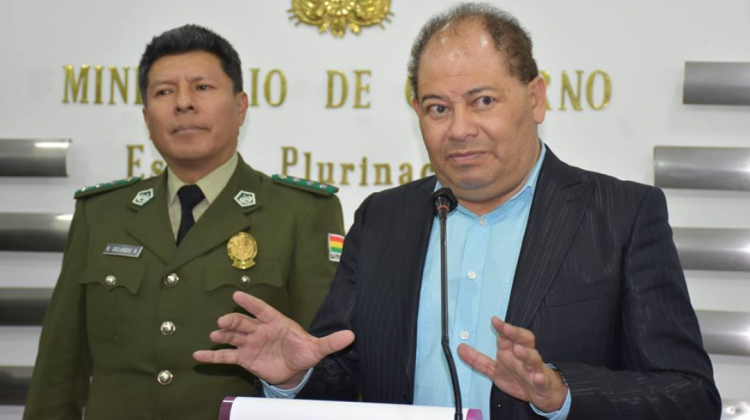 El ministro Carlos Romero. Foto de archivo: Ministerio de Gobierno.