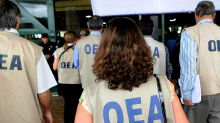 Misión de observadores de la OEA. Foto archivo otropaisnoticias.com