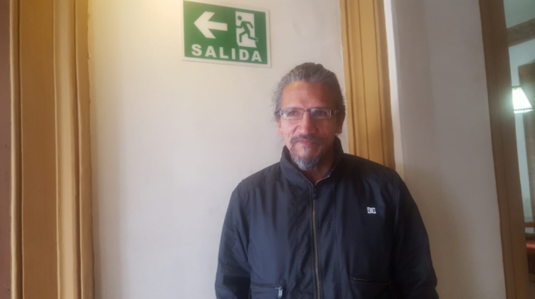 Pablo Villegas, investigador del Cedib. Foto: ANF