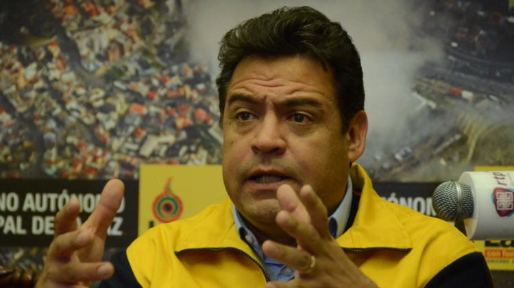 El alcalde Luis Revilla. Foto: GAMLP.
