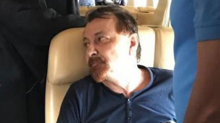 El momento del traslado de Cesare Battisti. Foto: corriere.it