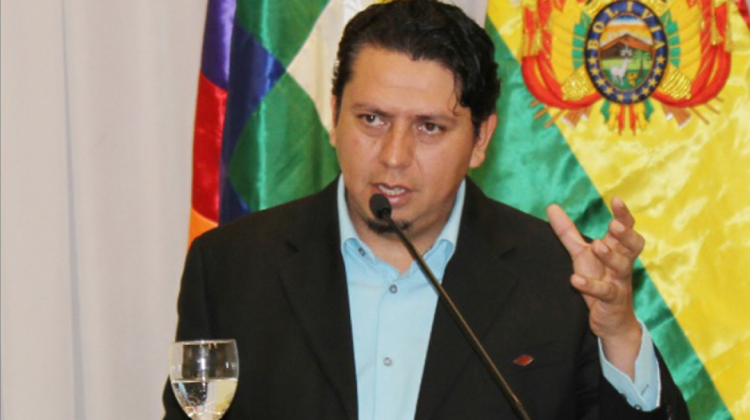 Óscar Barriga, presidente de YPFB. Foto: YPFB