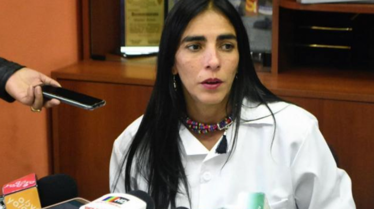 Ministra de Salud, Gabriela Montaño. Foto: Internet