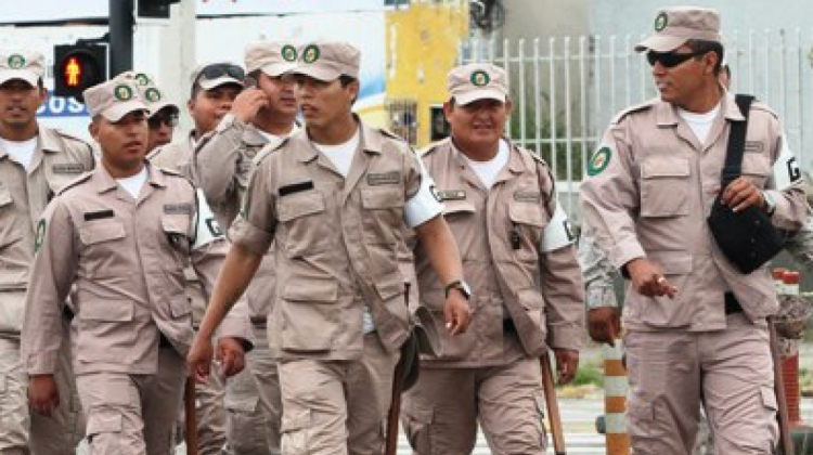 Gendarmes de Santa Cruz. Foto: El Día