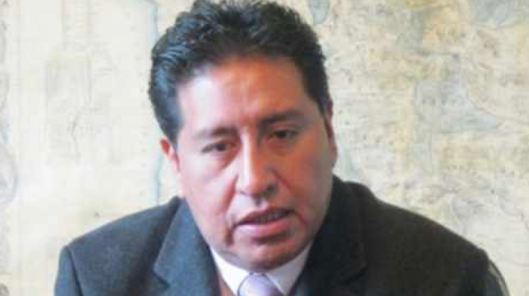 El fiscal departamental de La Paz, William Alave.  Foto: Internet.