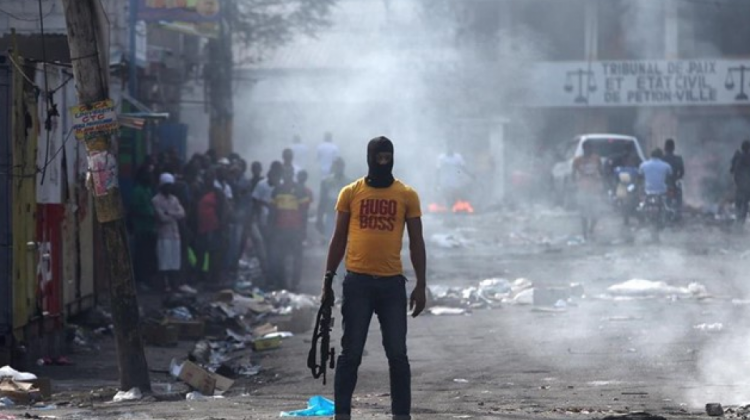 Protestas en Haití. Foto: Reuters