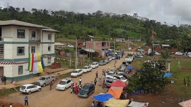 Vista panorámica de un sector de Alto Beni. Foto de archivo: Facebook.