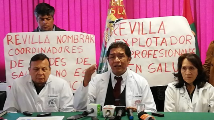 Los médicos de Sirmes La Paz. Foto: ANF.