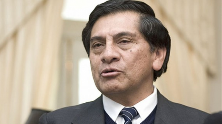 Óscar Coca, ministro de Obras Públicas. Foto: Bolivia SMS