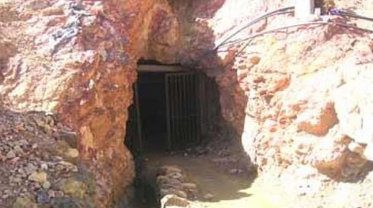 Ingreso a la mina San José. Foto: La Patria.