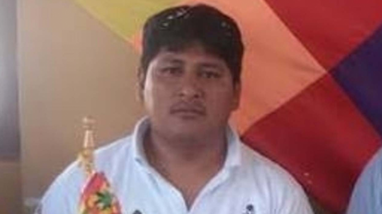 Sergio Pampa es el dirigente que tras el encarcelamiento de Franclin Gutiérrez apareció más en los medios de comunicación.
