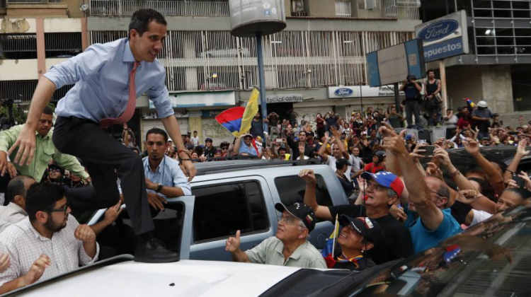 Juan Guaidó presidente interino de Venezuela (Foto: El País)