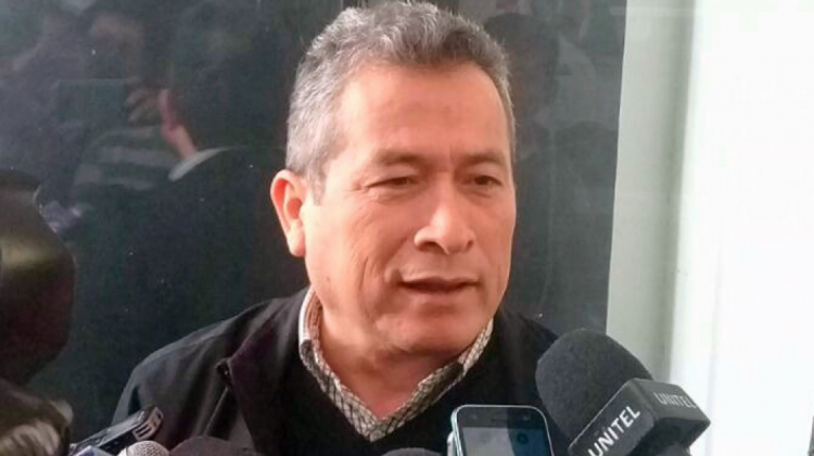 El candidato vicepresidencial de la alianza Comunidad Ciudadana (CC), Gustavo Pedraza.  Foto: Radio Aclo