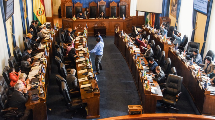 El Pleno del Senado. Foto: Senado