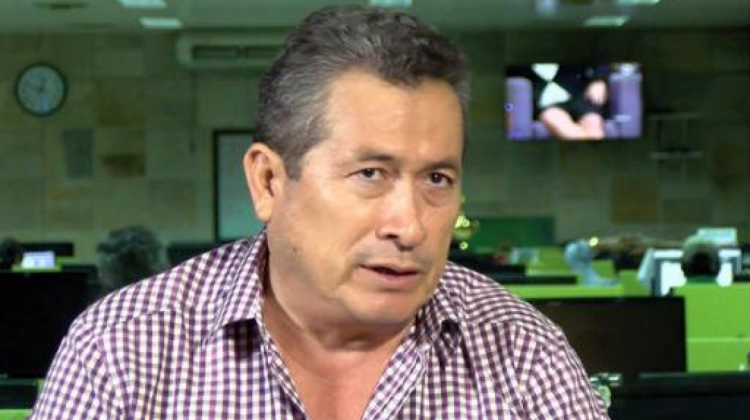 El candidato a la vicepresidencia por la alianza “Comunidad Ciudadana”, Gustavo Pedraza.