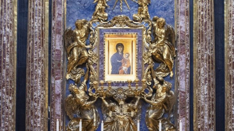Icono de la Inmaculada en la Basílica de Santa María la Mayor  (Vatican Media)