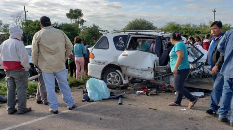 Accidente de Transito en Yacuiba. Foto: Radio Frontera