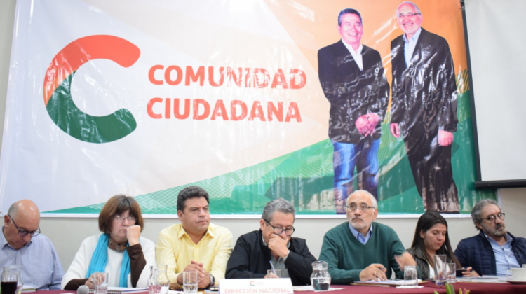 Panel del Encuentro Nacional de CC. Foto: Comunidad Ciudadana