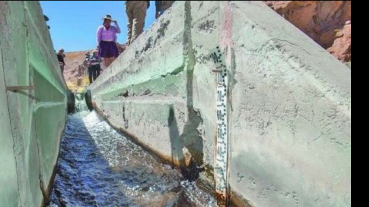 Aguas del Silala. Foto: El Deber