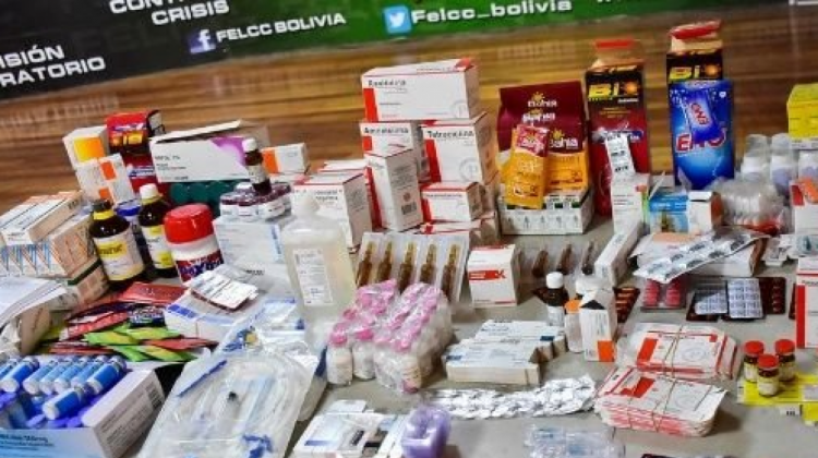 Medicamentos falsificados que circulaban en farmacias (Foto: Exito Noticias)