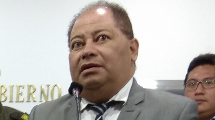 El ministro de Gobierno, Carlos Romero. Foto: archivo/ANF