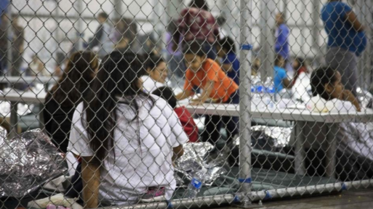 Centros de procesamiento de inmigrantes indocumentados y sus hijos en Estados Unidos. Foto: AFP
