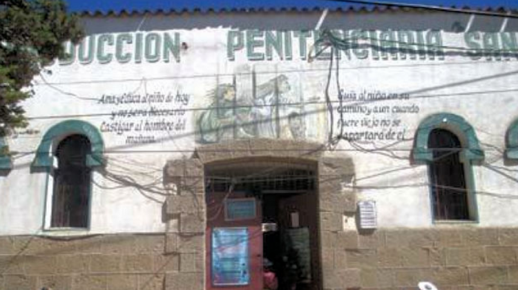 Penal de San Pedro de Oruro donde ahora cumple sentencia Olivera Maiza.
