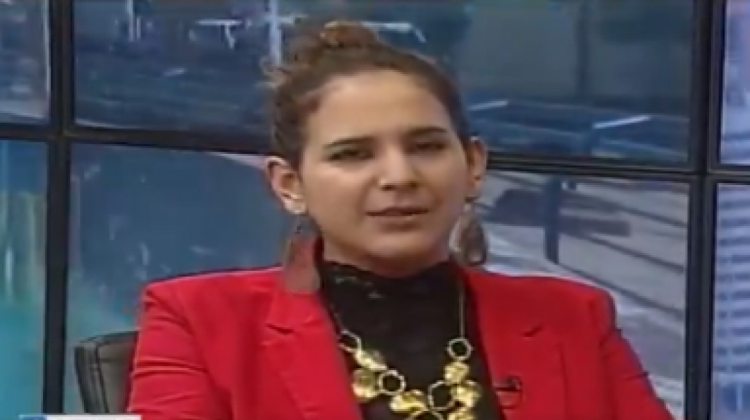 Investigadora Guadalupe Peres Cajías. Foto: Captura de pantalla