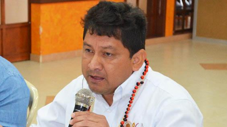Adolfo Chávez es miembro de la Coica. Foto: Los Tiempos