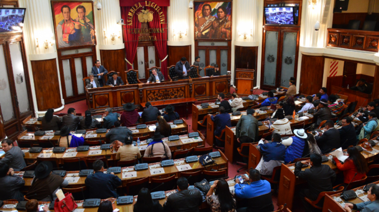 La Asamblea Legislativa Plurinacional. Foto: Archivo