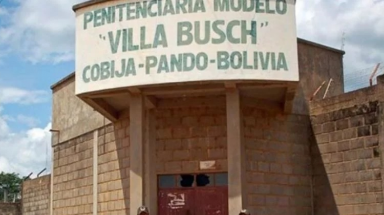 La cárcel en la ciudad de Cobija en Pando. Foto: kryos
