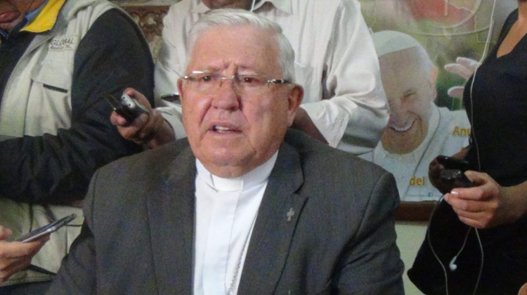 Monseñor Jesús Juárez. Foto: Arquidiócesis de Sucre