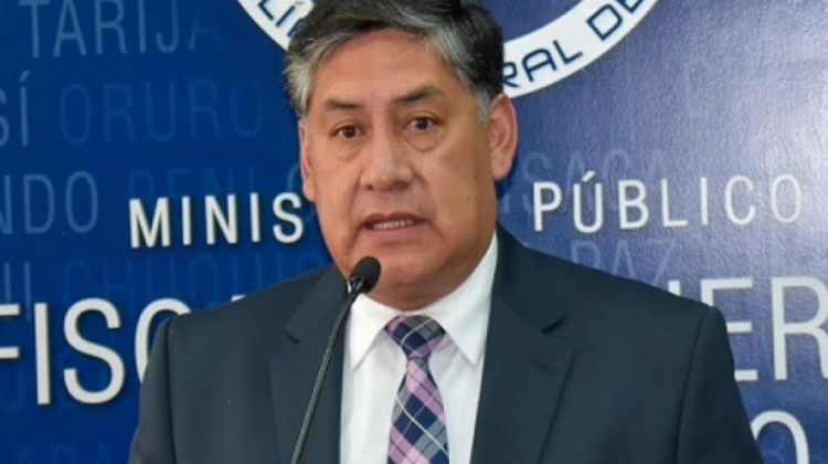 Fiscal General del Estado, Juan Lanchipa.