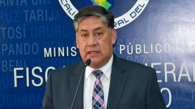Fiscal General del Estado, Juan Lanchipa.