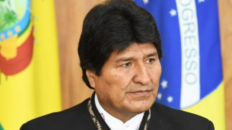 El presidente Evo Morales en Santa Cruz. Foto: Archivo