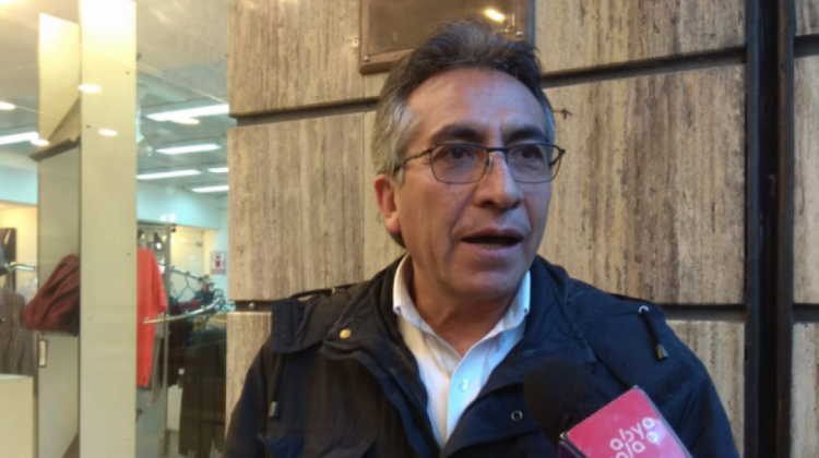 El asambleísta departamental del MAS, Gustavo Torrico. Foto: ANF