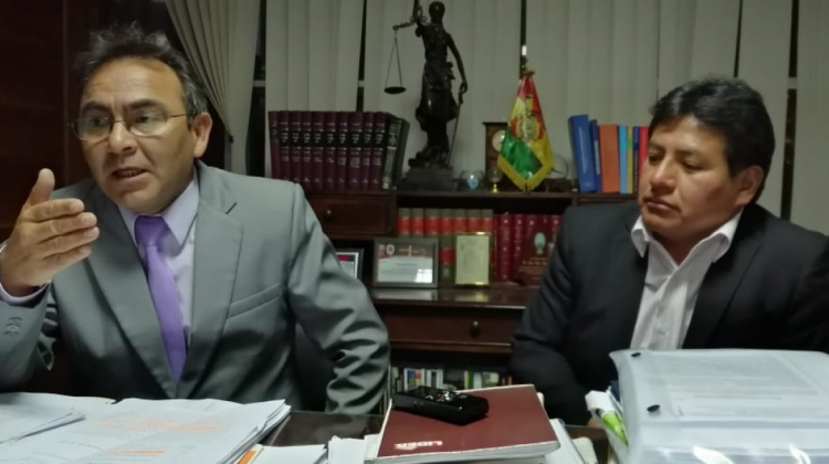 Los abogados Antonio Loza y Eusebio Vera. Foto: ANF