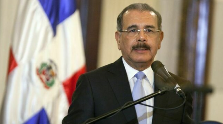 Danilo Mendoza, presidente de República Dominicana.  Foto: TVN
