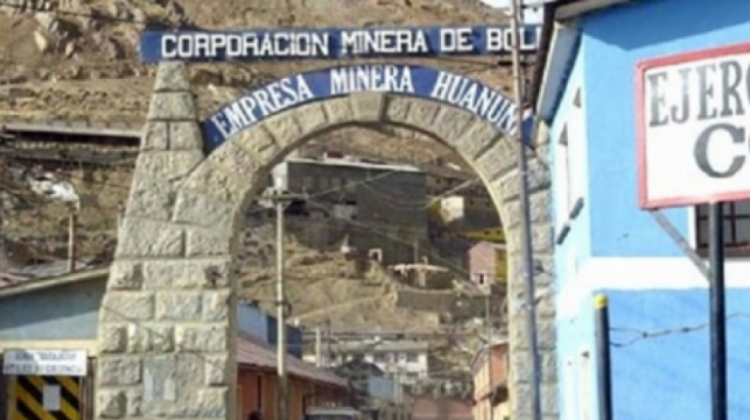 Empresa Minera Huanuni. Foto archivo ANF