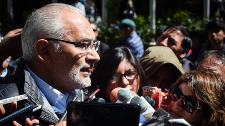 El candidato presidencial por Comunidad Ciudadana, Carlos Mesa. Foto: Comunidad Ciudadana.