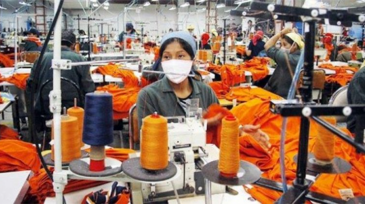 Fábrica textil boliviana. Foto: Opinión