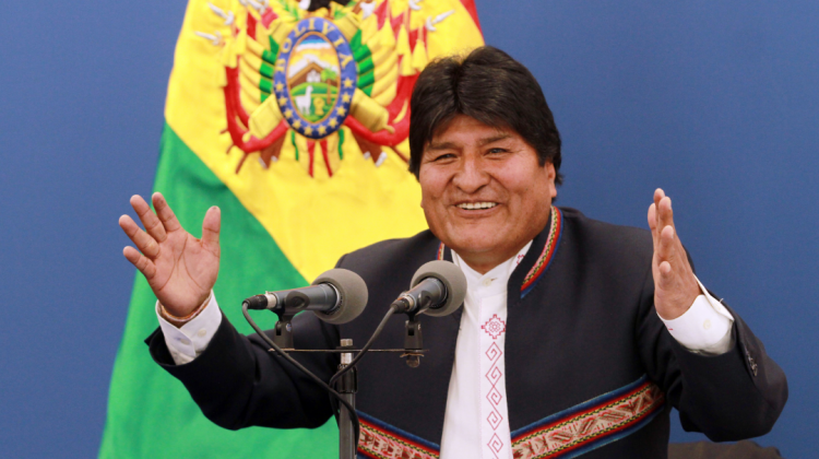 Evo Morales. Foto: Abi