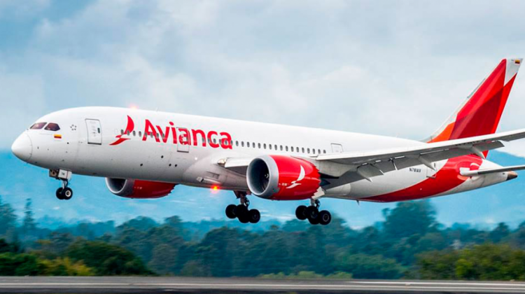 Aeronave de Avianca. Foto: tnews.com.pe