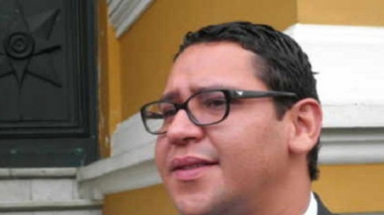 Diputado de UD, Tomás Monasterio. Foto: Correo del Sur